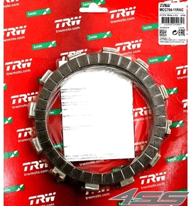 Clutch friction plates Lucas MCC 704-11RAC (Racing)